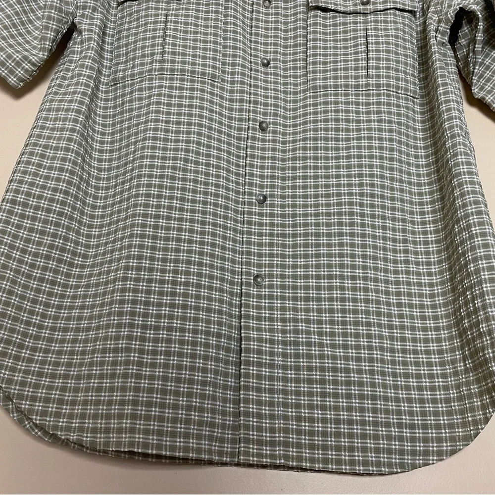 The North Face Short Sleeve Button Down Camp Shirt Men's Medium Gorpcore Outdoor